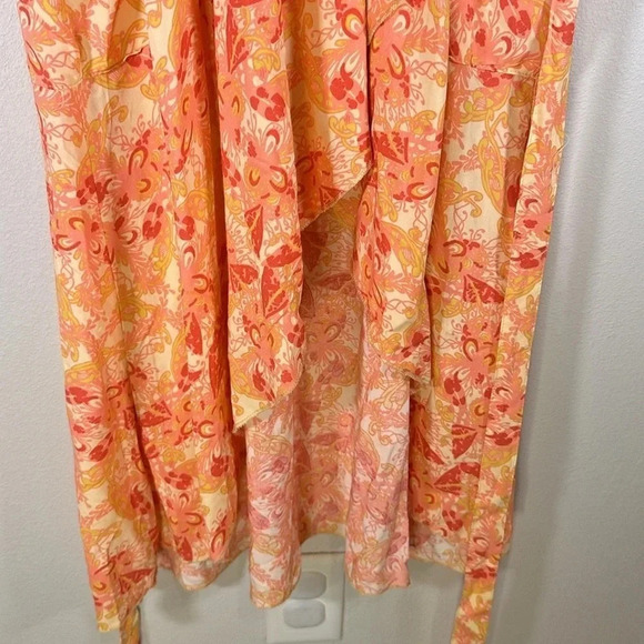 Anthropologie Sunday Mi Amor Floral Print Midi Dress Size Small Party Event - Picture 5 of 8